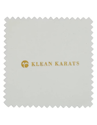 Paño de Pulido Klean Karats 20x20cm para Joyas de Oro y Plata