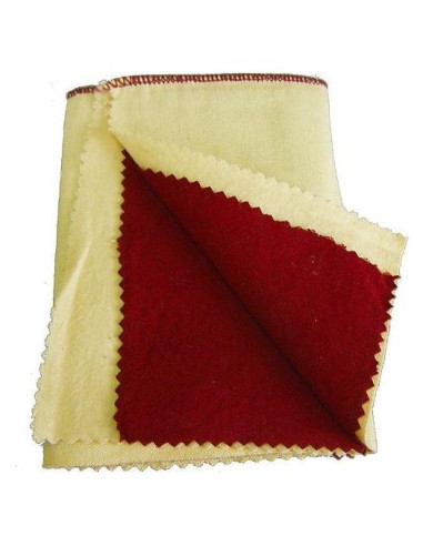 Paño de Pulido Doble Cara JSP 30x30cm para Joyería