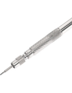 Herramienta de reparación de reloj pin pusher acero inoxidable 2