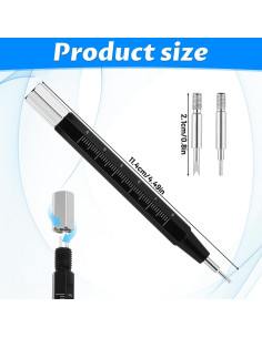 Herramienta de Extracción de Pasadores de Reloj Grevosea - Acero Inoxidable 2