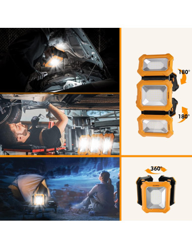 Luz de Trabajo LED EverBrite 3000LM Recargable 7800mAh
