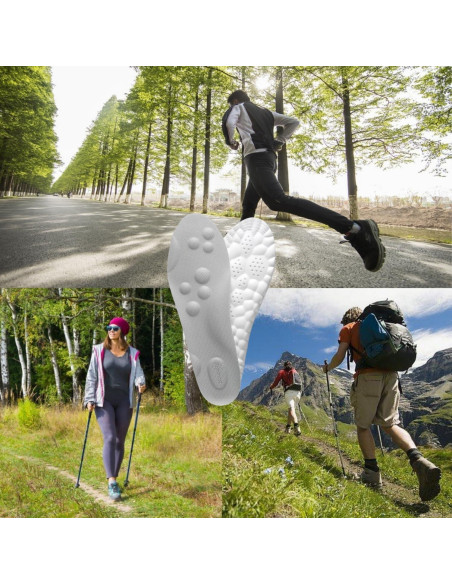 Plantillas 4D Cloud Tech Tianrun - Suaves y Transpirables Plantillas 4D Cloud Tech Tianrun - Suaves y Transpirables