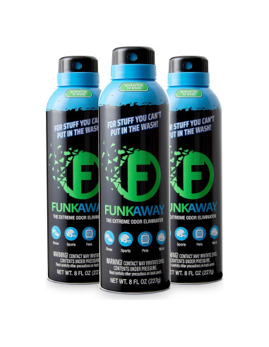 FunkAway Spray Eliminador de Olores 3 Pack 226.8 ml