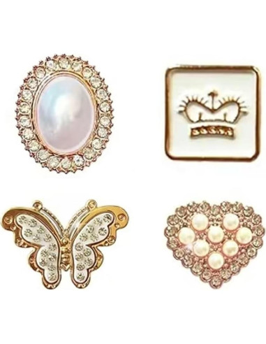 Encantadores de Zapatos PVC Dorados PP-Bling Oso