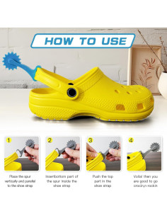 Encantos de Decoración para Zapatos zunkmuog - 5 Formas 2