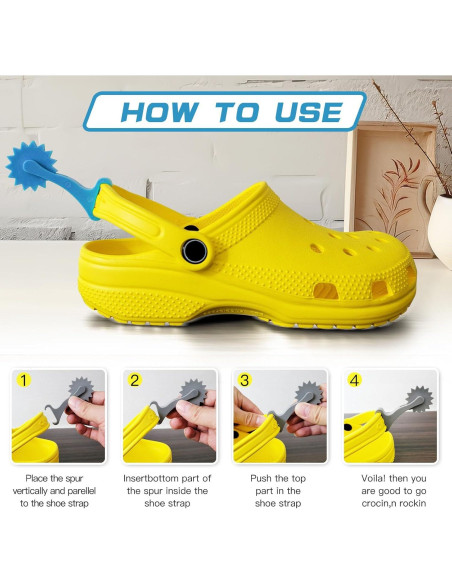 Encantos de Decoración para Zapatos zunkmuog - 5 Formas