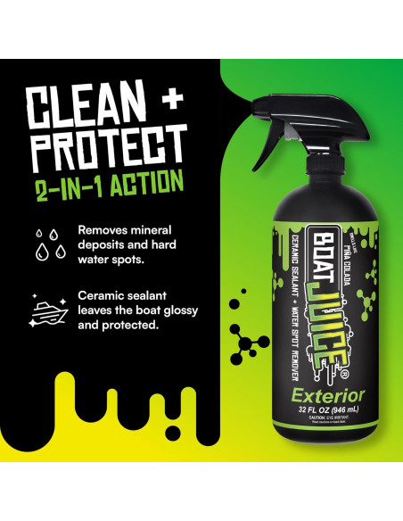 Kit de limpieza para barco Boat Juice 4 piezas 0.47 L Kit de limpieza para barco Boat Juice 4 piezas 0.47 L