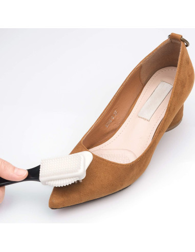 Kit de Limpieza de Zapatos Awpeye - 2 Cepillos y 4 Borradores