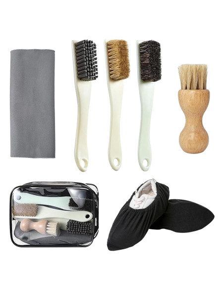 Kit de Cepillos para Zapatos de Bowling JDRGJTH 7 Piezas Kit de Cepillos para Zapatos de Bowling JDRGJTH 7 Piezas