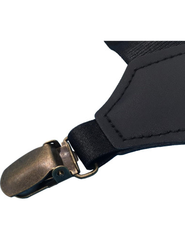 Cinturón de Medias Ajustable SupSuspen con Clips de Metal