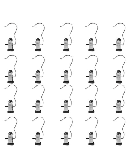 Ganchos de Lavandería Acero Inoxidable TAODAN 20 Pcs Ganchos de Lavandería Acero Inoxidable TAODAN 20 Pcs