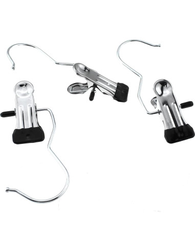 Ganchos de Lavandería Acero Inoxidable TAODAN 20 Pcs