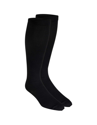 Calcetines de Compresión Truform 1954 para Hombre, 30-40 mmHg, Negro, Grande