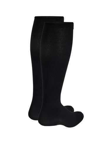 Calcetines de Compresión Truform 1954 para Hombre, 30-40 mmHg, Negro, Grande
