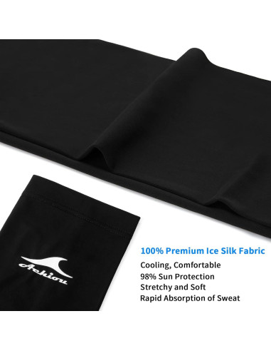 Mangas de Enfriamiento Achiou UPF 50+ para Mujeres - 2 Pares