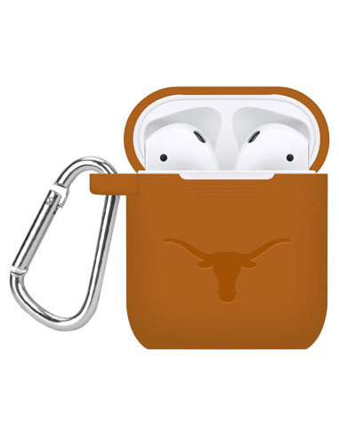 Funda Silicona Affinity Texas Longhorns para AirPods Gen 1 y 2
