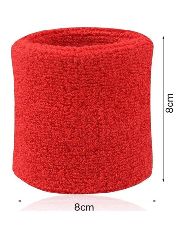 Muñequera Deportiva Juroicessry - 2 Pcs Absorbentes Unisex