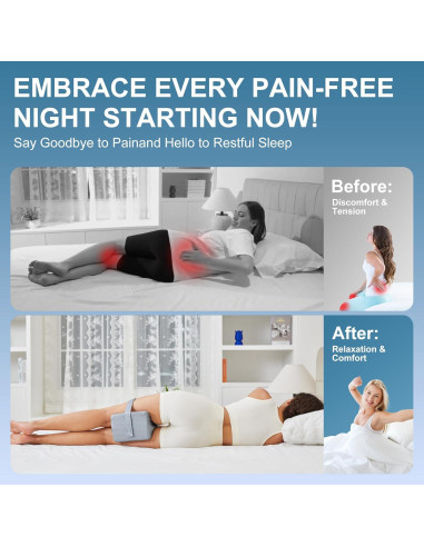 Almohada para Rodillas UJPFEO - Refrigerante y Ergonómica