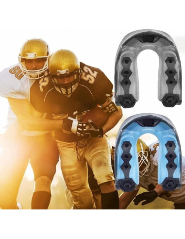 Protector Bucal Deportivo MXiiXM 2 Pcs para Fútbol y Boxeo