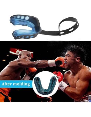 Protector Bucal Deportivo MXiiXM 2 Pcs para Fútbol y Boxeo