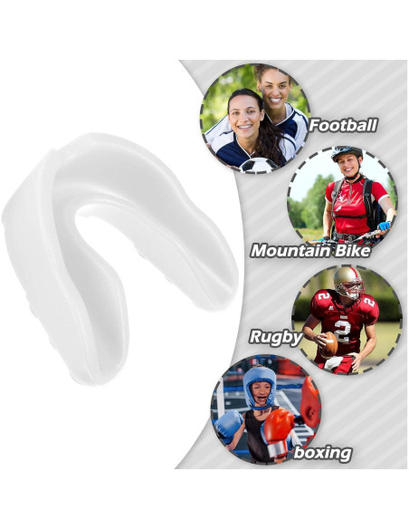 Kathfly 100 Protectores Bucales Juveniles para Deportes Silicona Kathfly 100 Protectores Bucales Juveniles para Deportes Silicona