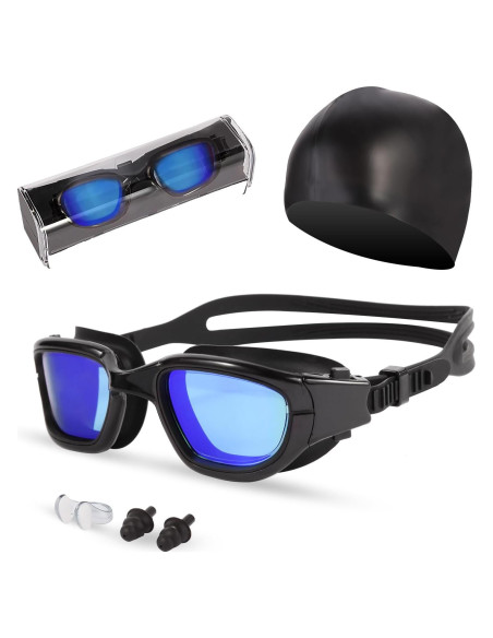 Gafas de natación Hurdilen para adultos con estuche y accesorios Gafas de natación Hurdilen para adultos con estuche y accesorios