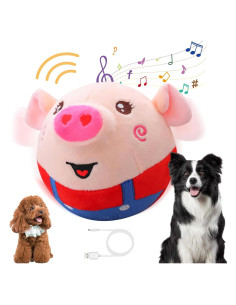 Juguete Interactivo para Perros Cerdo Rojo 120 Canciones