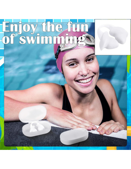 Tapones de Nariz para Natación Soulchen XLN1111 Silicona 2 Pcs Tapones de Nariz para Natación Soulchen XLN1111 Silicona 2 Pcs