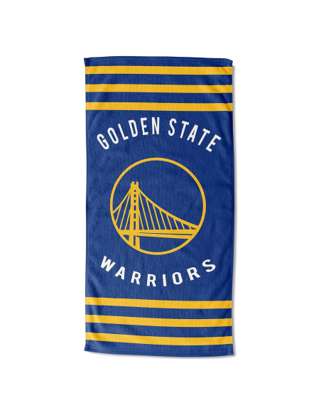 Toalla de Playa Northwest Golden State Warriors 76x152 cm Rayas Toalla de Playa Northwest Golden State Warriors 76x152 cm Rayas