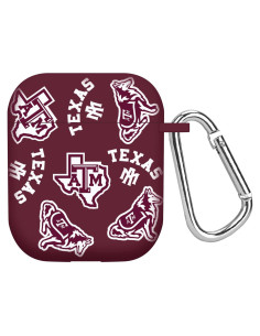 Funda Silicona Affinity Texas A&M para AirPods Gen 1 y 2