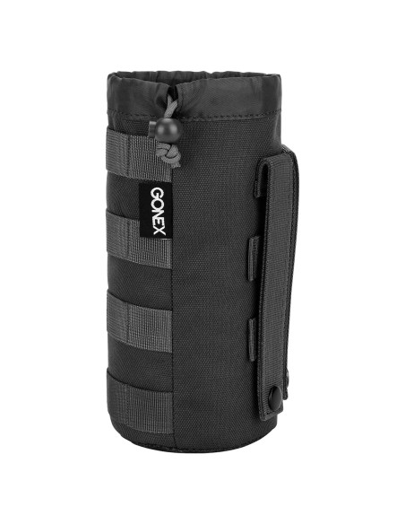 Funda Táctica MOLLE para Botella de Agua Gonex Negra 900D Funda Táctica MOLLE para Botella de Agua Gonex Negra 900D