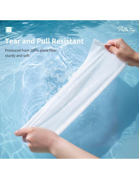 Toallas Faciales Desechables 28 PCS 38x25 cm Gruesas y Suaves Toallas Faciales Desechables 28 PCS 38x25 cm Gruesas y Suaves