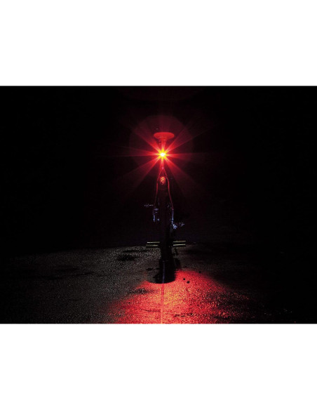 Luz Trasera de Bicicleta Topeak RedLite Aura LED Roja 5.5x4cm Luz Trasera de Bicicleta Topeak RedLite Aura LED Roja 5.5x4cm