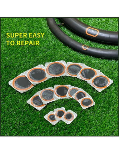 Kit de Parcheo PAX 15 Pcs para Cámara Interior - Reparación Neumáticos