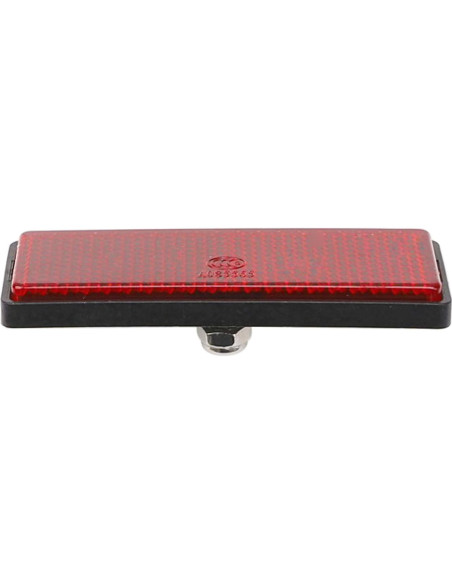 4 Reflectores Rectangulares Rrina Rojo 31.8x87.7mm para Motocicleta 4 Reflectores Rectangulares Rrina Rojo 31.8x87.7mm para Motocicleta