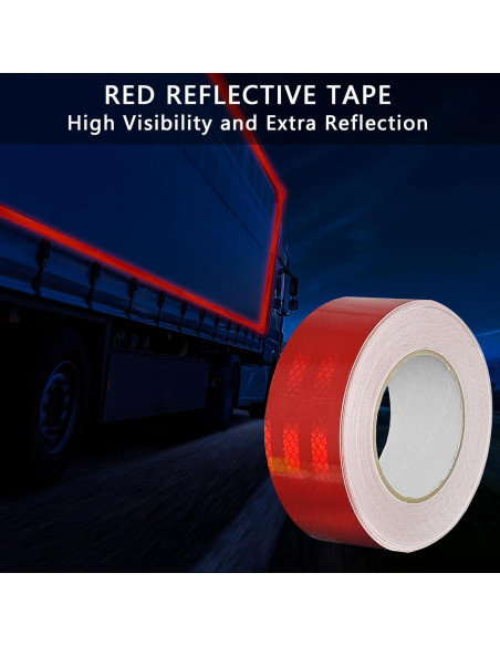 Cinta Reflectante SWRT 5.08 cm x 9.14 m Impermeable DOT-C2 Cinta Reflectante SWRT 5.08 cm x 9.14 m Impermeable DOT-C2