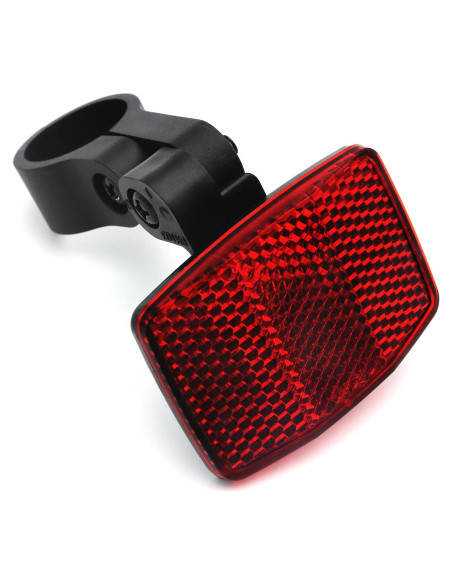 Reflector Trasero de Bicicleta MFC PRO para Tija de Sillín Rojo Reflector Trasero de Bicicleta MFC PRO para Tija de Sillín Rojo