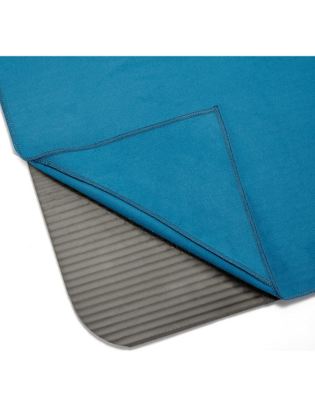 Toalla de Yoga Amazon Basics Aqua 188x61 cm Antideslizante Toalla de Yoga Amazon Basics Aqua 188x61 cm Antideslizante