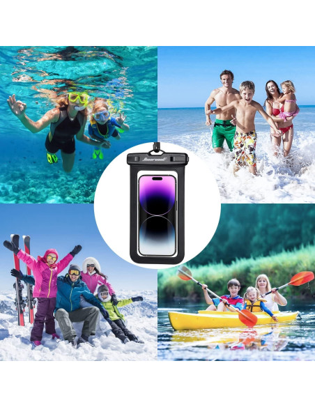 Funda Impermeable Hiearcool para iPhone 14 Pro Max 4 Pack Funda Impermeable Hiearcool para iPhone 14 Pro Max 4 Pack