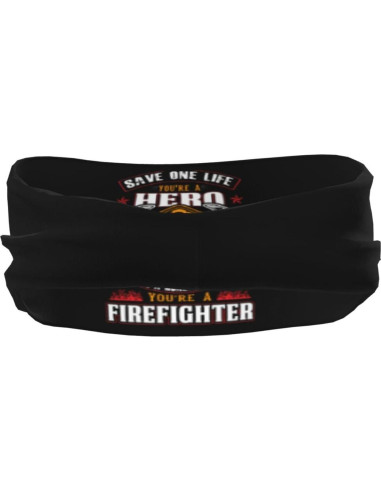 Diadema Deportiva Unisex QIZYOQA Absorbente de Sudor Negra