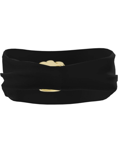 Diadema Deportiva Unisex QIZYOQA Absorbente de Sudor Negra