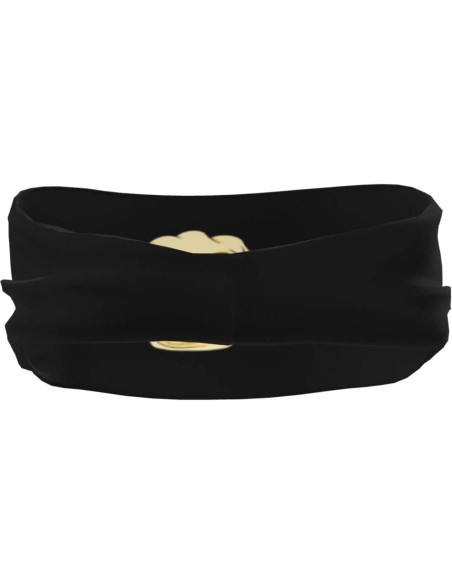 Diadema Deportiva Unisex QIZYOQA Absorbente de Sudor Negra Diadema Deportiva Unisex QIZYOQA Absorbente de Sudor Negra