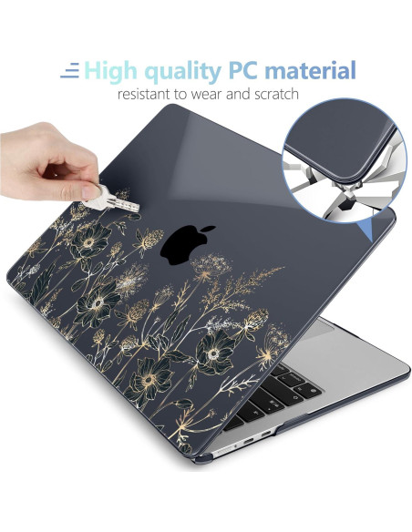 Funda MEEgoodo para MacBook Air 15.3" M4/M3/M2 2023-2025 Funda MEEgoodo para MacBook Air 15.3" M4/M3/M2 2023-2025