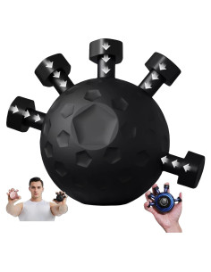 Fortalecedor de Agarre de Dedos Glitzgrip Negro 2025