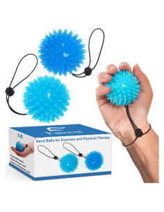 Pelotas de Compresión Fanwer para Terapia de Mano - 2 Piezas