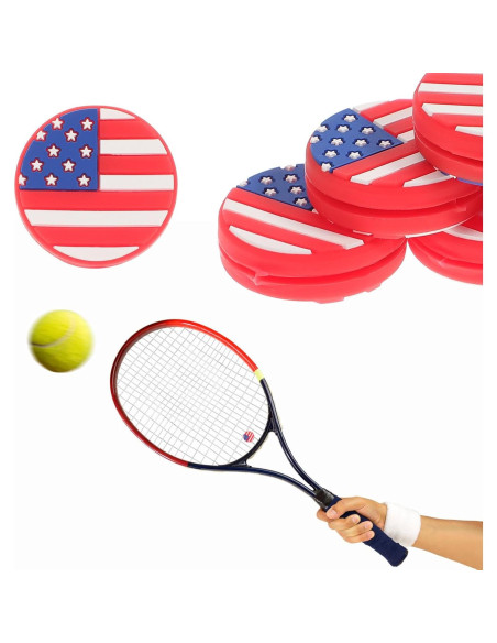 Amortiguadores de Tenis Amosfun 6PCS Silicona Bandera Americana Amortiguadores de Tenis Amosfun 6PCS Silicona Bandera Americana
