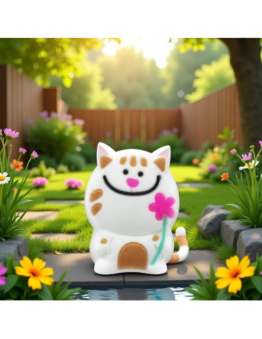 Amortiguador de Vibración para Raqueta de Tenis Jinshining Gatito Blanco