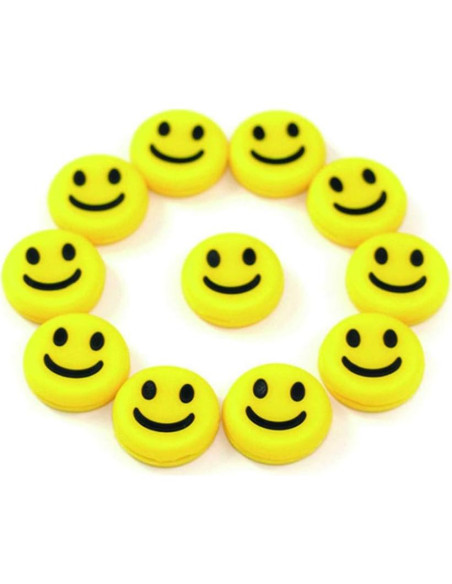 Amortiguadores de Vibración de Silicona Acxico 8 Pcs Amarillo Amortiguadores de Vibración de Silicona Acxico 8 Pcs Amarillo