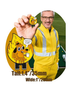 Marcador de Golf Magnético BSTWARM TIFGF01 - Acero Inoxidable 2