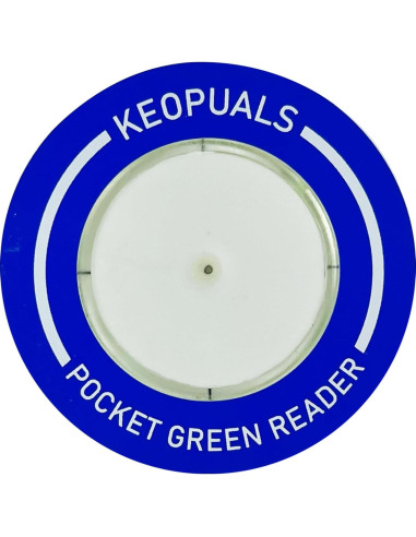 Lector de Green de Golf KeoPuals con Nivel Acrílico Azul